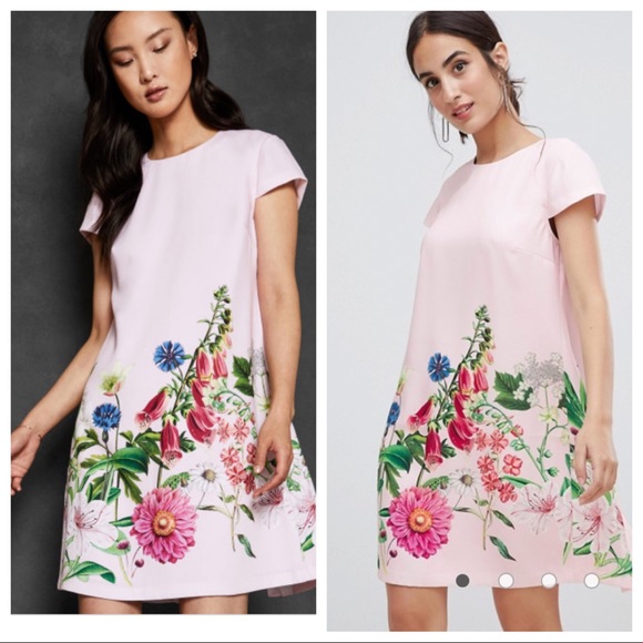 ted baker floral dress sale